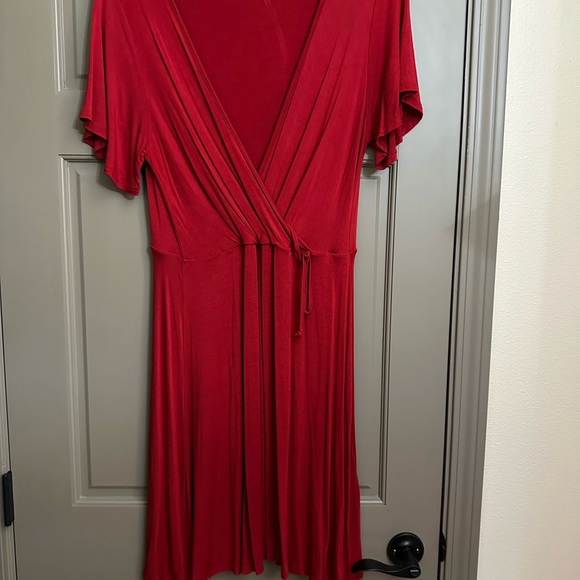 Heart Hips Dresses & Skirts - Heart Hips Vibrant Red Dress Plus Size